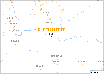 map of Aldeia Litete