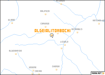 map of Aldeia Litombochi