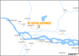 map of Aldeia Luombuo