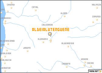 map of Aldeia Lutenguene