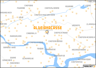 map of Aldeia Macasse