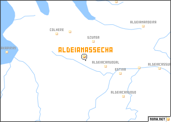 map of Aldeia Massecha