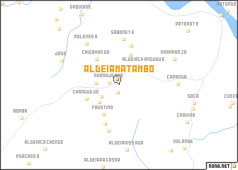 map of Aldeia Matambo