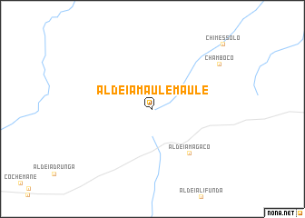 map of Aldeia Maulemaule