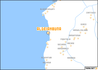 map of Aldeia Mbuna