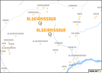 map of Aldeia Missaua
