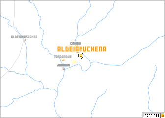 map of Aldeia Muchena