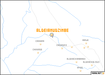 map of Aldeia Mudzimbe