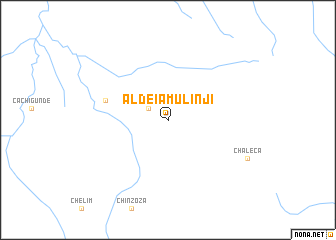 map of Aldeia Mulinji