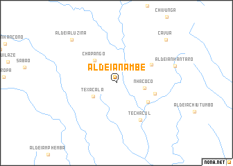 map of Aldeia Nambe