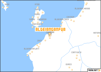 map of Aldeia Nganfua