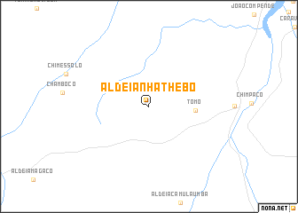 map of Aldeia Nhathebo