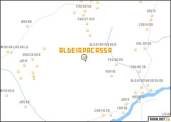 map of Aldeia Pacassa