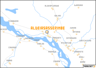 map of Aldeia Sasserimbe