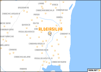 map of Aldeia Silva