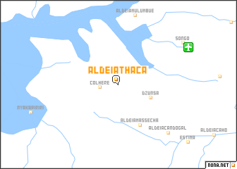 map of Aldeia Thaca