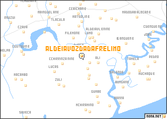 map of Aldeia Vóz Da da Frelimo