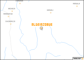 map of Aldeia Zobue