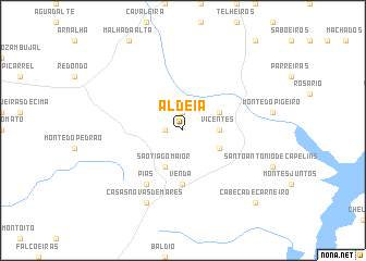 map of Aldeia