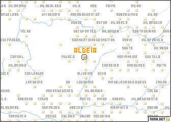 map of Aldeia