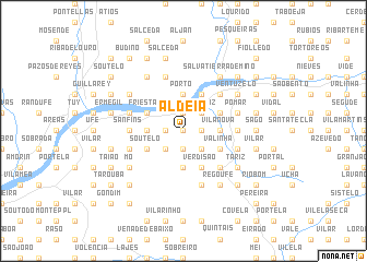 map of Aldeia