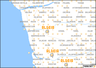 map of Aldeia