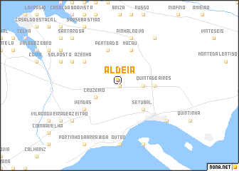 map of Aldeia