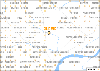 map of Aldeia