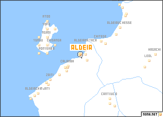 map of Aldeia