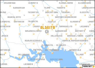 map of Aldeíta