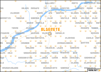 map of Alderete