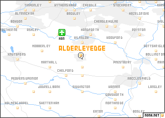 map of Alderley Edge