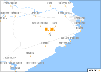 map of Aldie