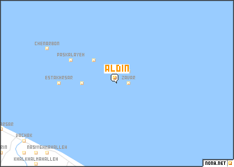 map of Aldīn