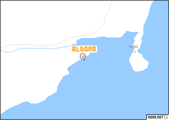 map of Aldoma