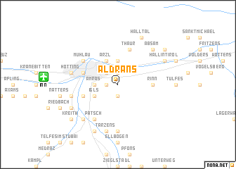 map of Aldrans