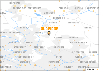 map of Aldridge