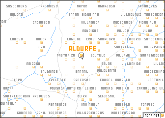 map of Aldurfe