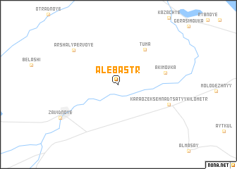 map of Alebastr