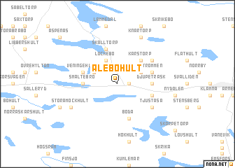 map of Alebohult