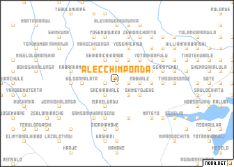 map of Alec Chimponda