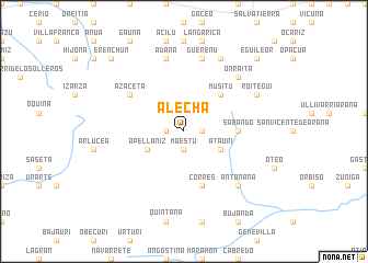 map of Alecha