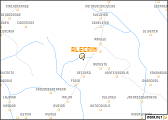 map of Alecrim