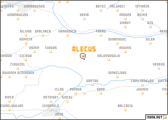 map of Alecuş