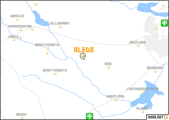 map of Aledo