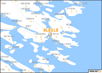 map of Aleglo