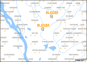 map of Alegon