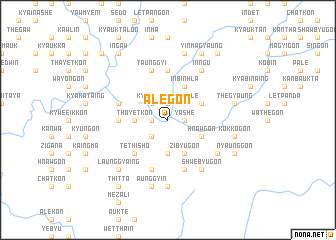 map of Alegon