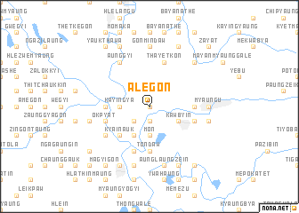 map of Alegon