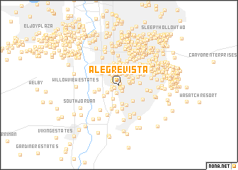 map of Alegre Vista
